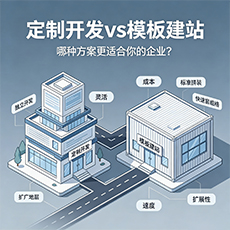 鹰潭建站-定制开发vs模板建站:哪种方案更适合你的企业?