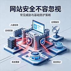 鹰潭建站-网站安全不容忽视:常见威胁与基础防护策略
