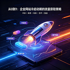 鹰潭建站-从0到1：企业网站冷启动期的流量获取策略