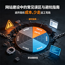 鹰潭建站-网站建设中的常见误区与避坑指南